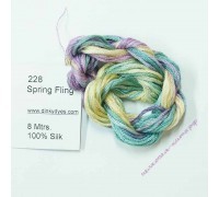 Шёлковое мулине Dinky-Dyes S-228 Spring Fling
